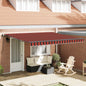 Toldo Retrátil 300 x 250 cm Tecido e Alumínio