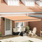 Toldo Retrátil 300 x 250 cm Tecido e Alumínio