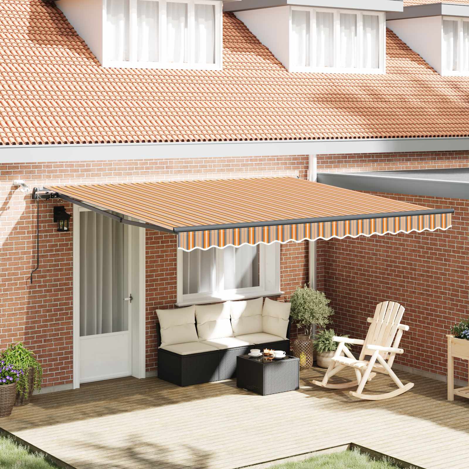 Tela de toldo 300 x 250 cm Poliéster