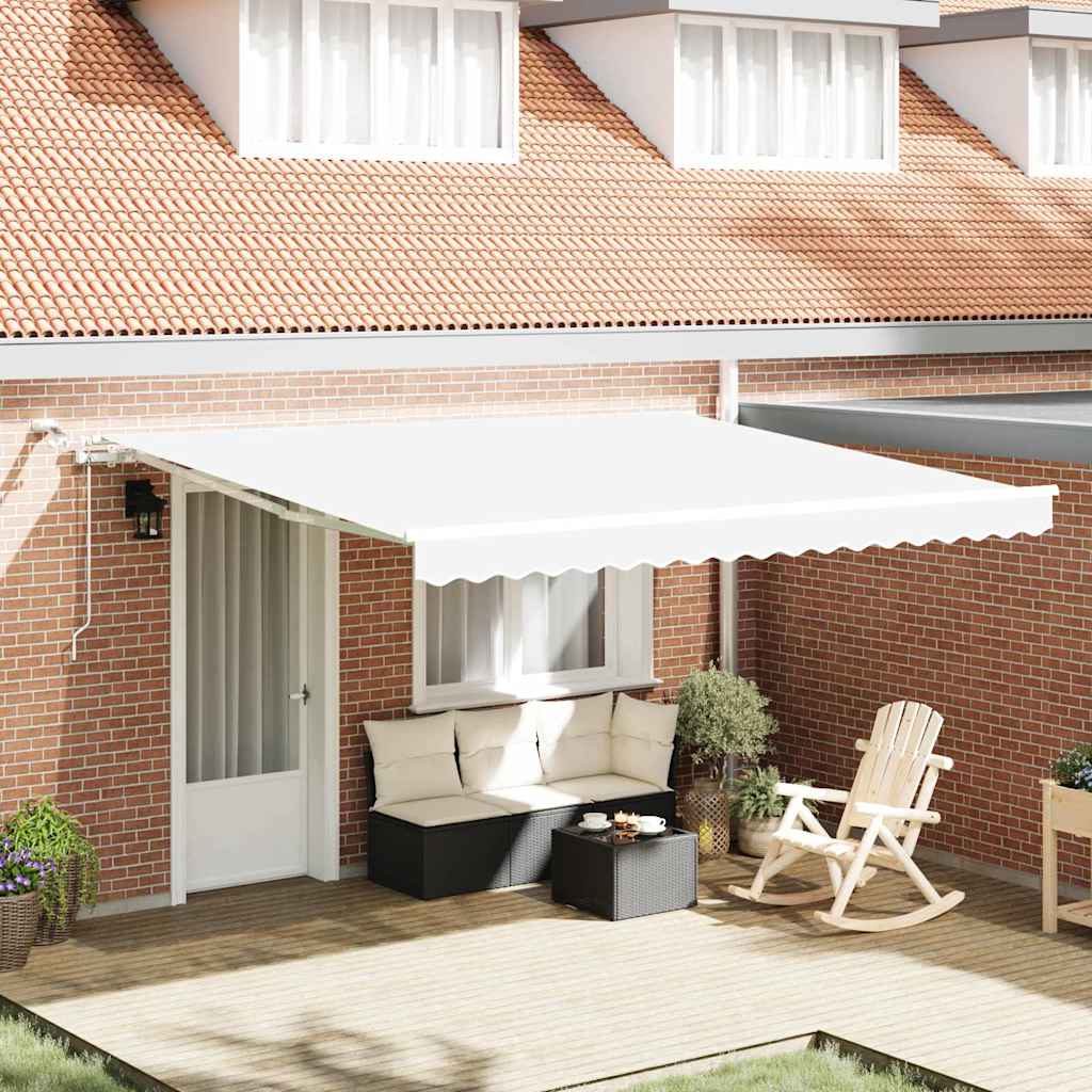 Toldo Retrátil 300 x 250 cm Poliéster e metal