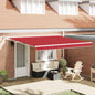 Toldo Retrátil 300 x 250 cm Poliéster e metal
