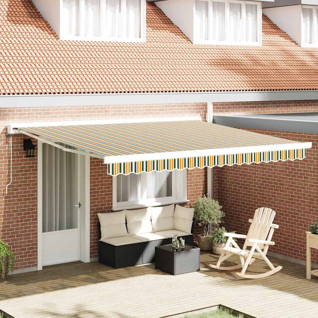 Toldo Retrátil 300 x 250 cm Poliéster e Aço