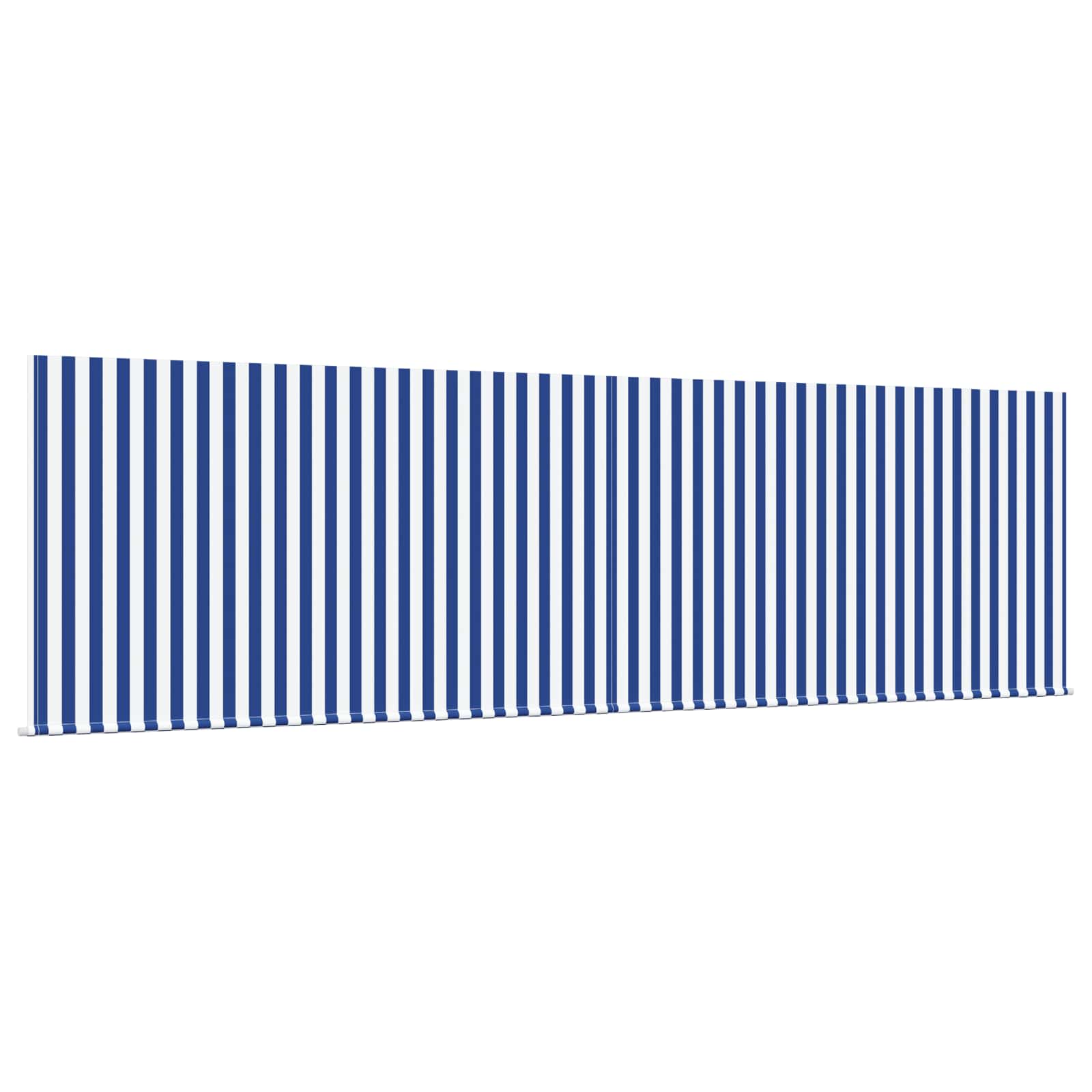 Toldo Retráctil Azul y 400 x 300 cm Poliéster y Aluminio