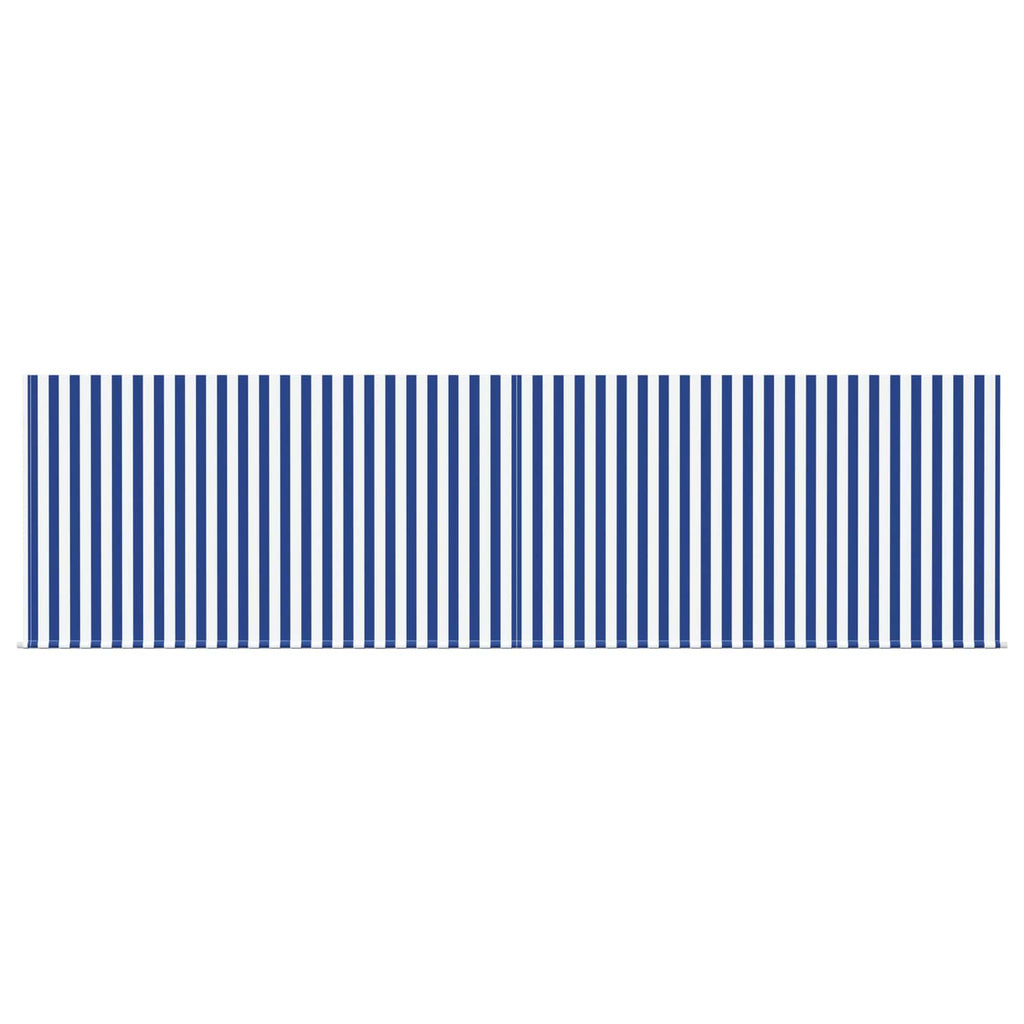 Toldo Retráctil Azul y 400 x 300 cm Poliéster y Aluminio
