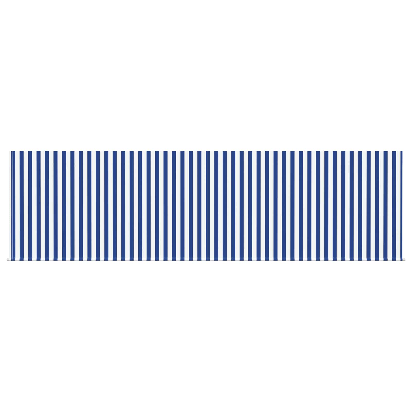 Toldo Retráctil Azul y 400 x 300 cm Poliéster y Aluminio
