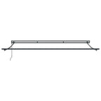 Toldo Retráctil Azul y 400 x 300 cm Poliéster y Aluminio
