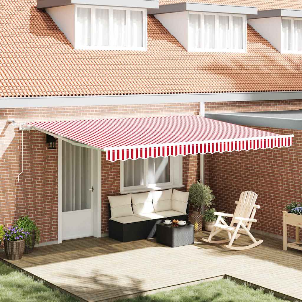 Toldo Retrátil 300 x 250 cm Poliéster e metal