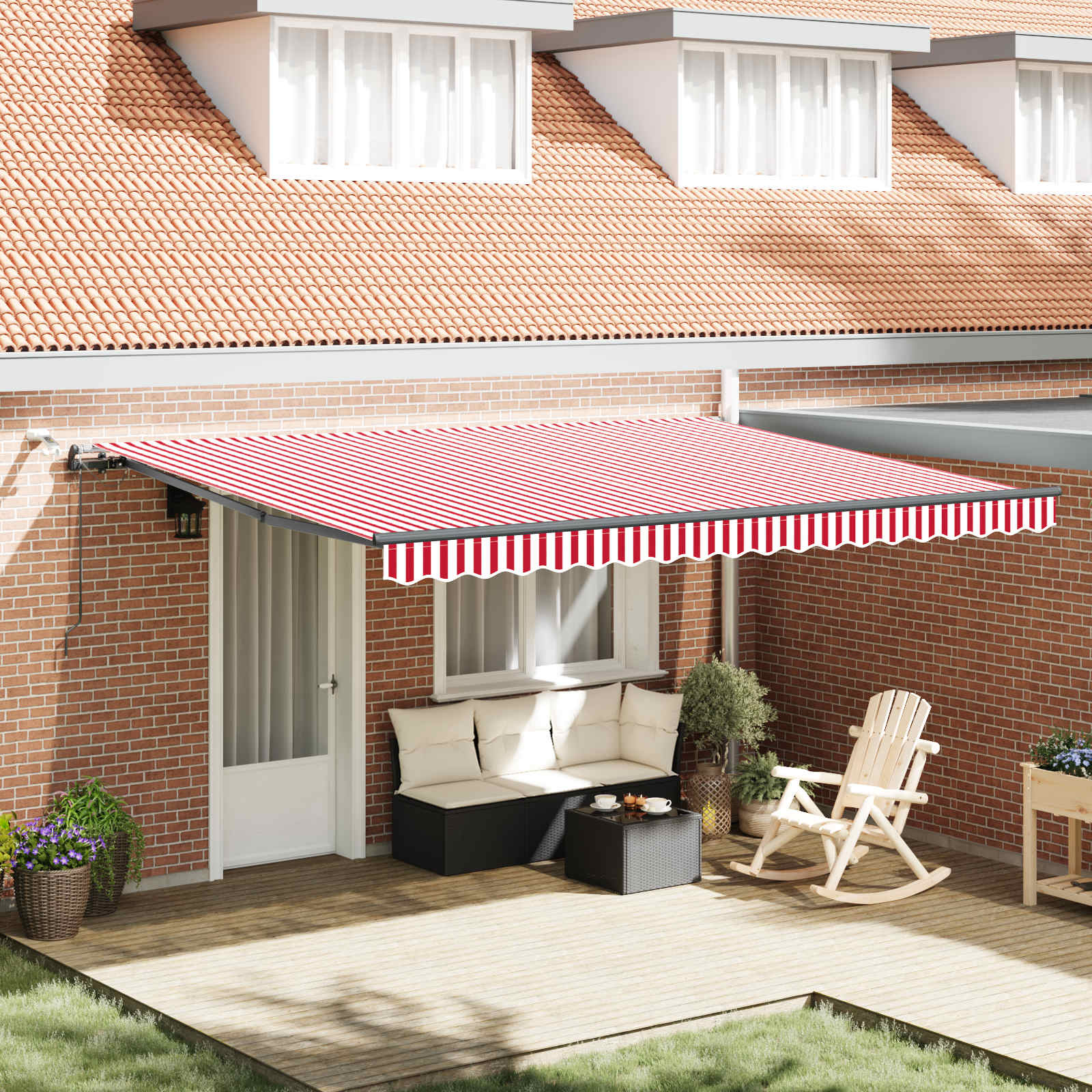 Tela de toldo 300 x 250 cm Poliéster