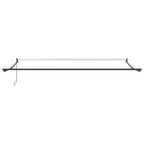 Toldo Manual Rojo y 450 x 300 x 165 cm Poliéster y metal