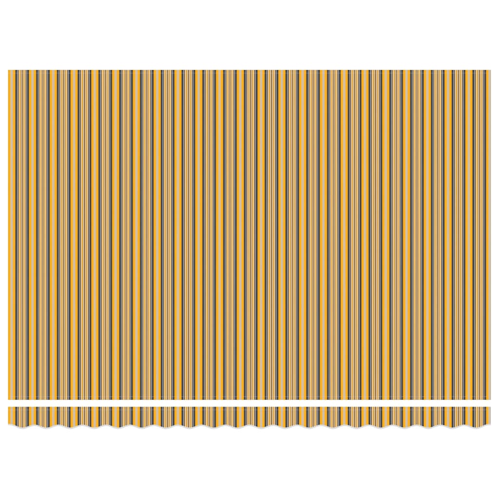 Toldo Retráctil Multicolor 450 x 300 cm Poliéster y Aluminio