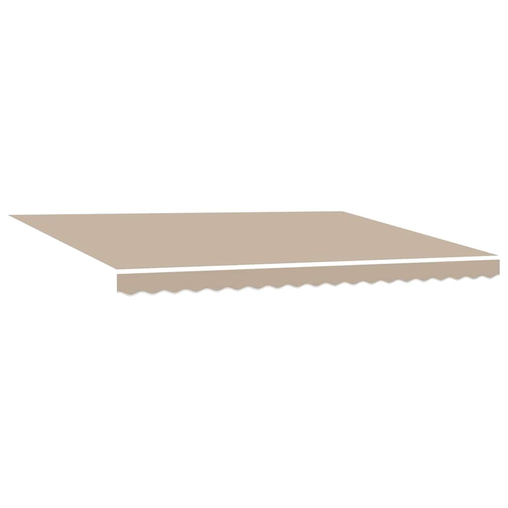 Toldo Beige 450 x 300 x 165 cm Poliéster y metal