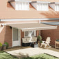 Toldo Retráctil 300 x 250 cm Tela y acero