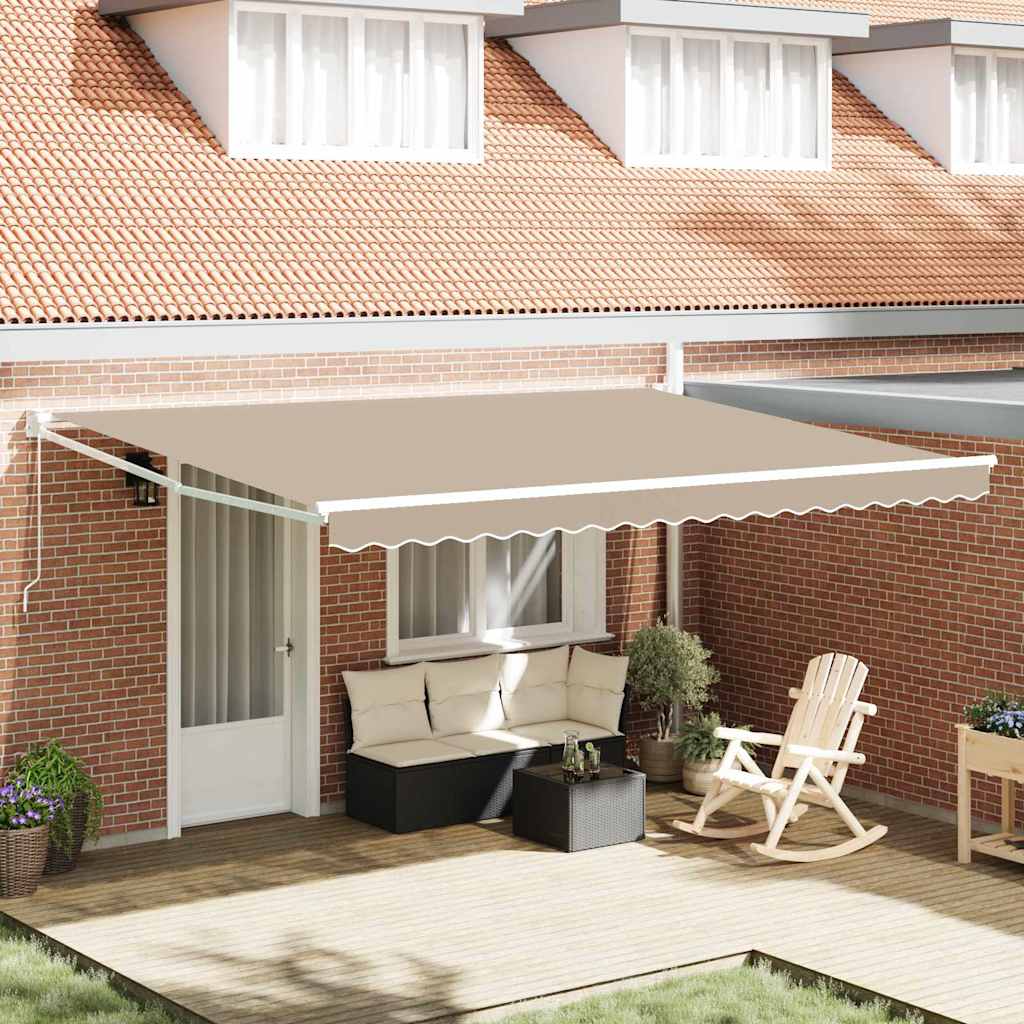 Toldo Amarelo e Laranja 350 x 250 x 165 cm Poliéster