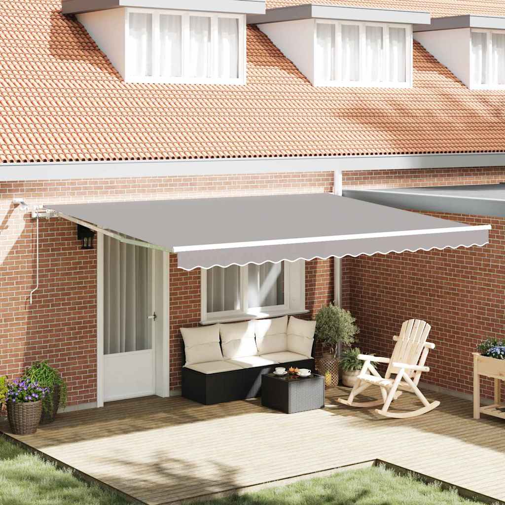 Toldo Retrátil 300 x 250 cm Poliéster e metal