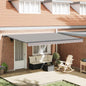 Toldo Retrátil 300 x 250 cm Poliéster e Aço