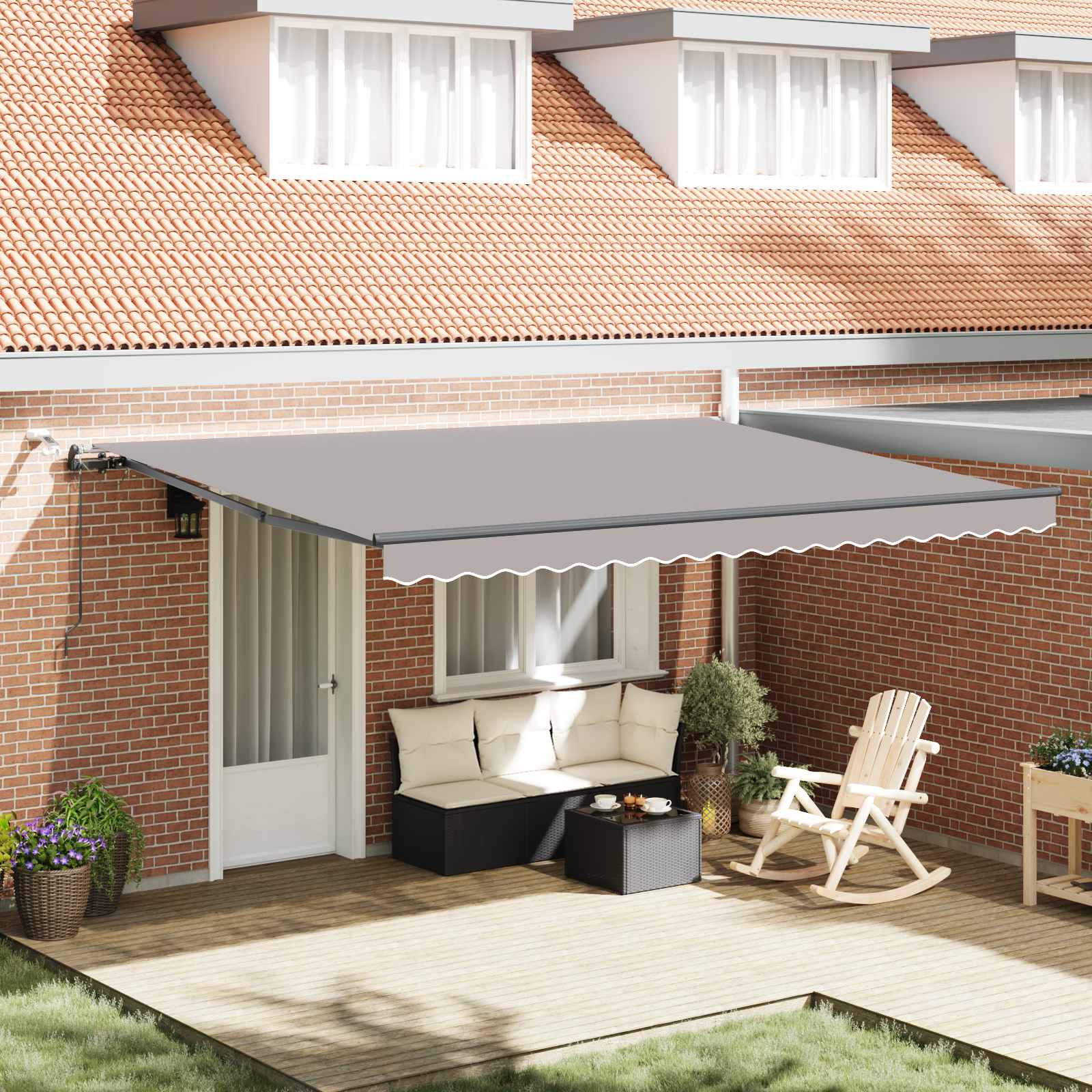Tela de toldo 300 x 250 cm Poliéster