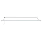 Toldo Gris Claro 450 x 300 x 165 cm Poliéster y metal