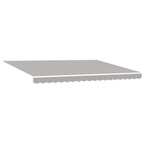 Toldo Gris Claro 450 x 300 x 165 cm Poliéster y metal
