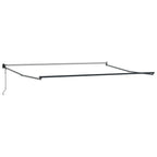 Toldo Gris Claro 450 x 300 x 165 cm Poliéster y metal