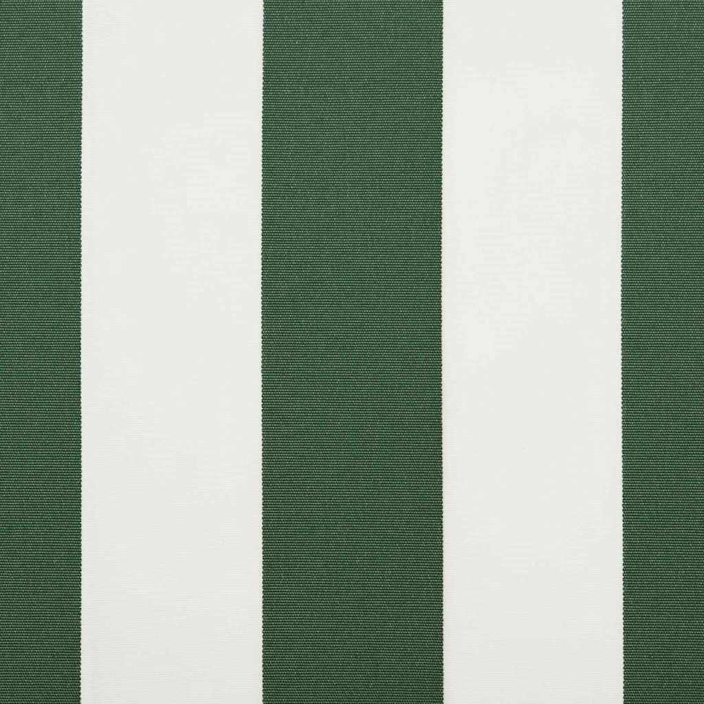 Toldo Manual Verde y 450 x 300 x 165 cm Poliéster y metal