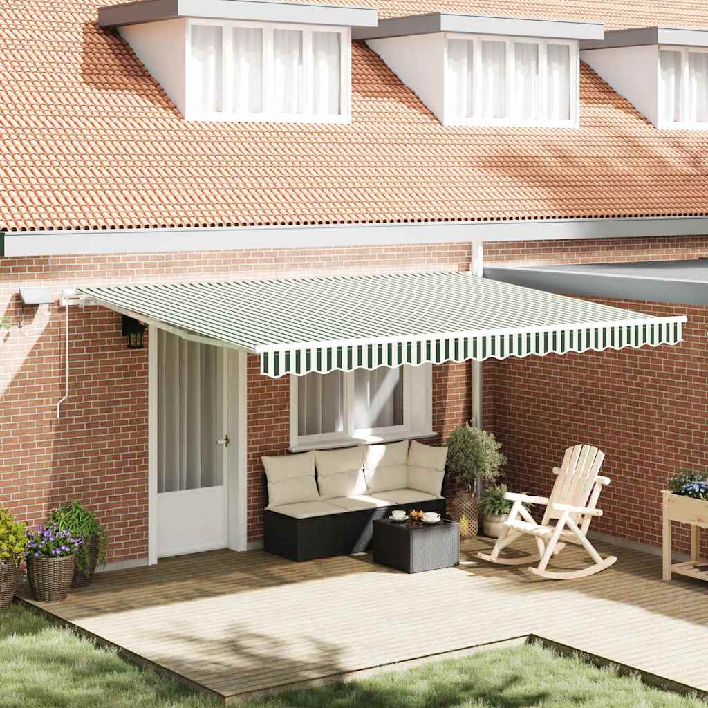Toldo Retráctil 300 x 250 cm Tela y acero
