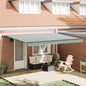 Toldo Retrátil 300 x 250 cm Poliéster e Aço