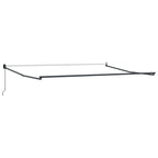 Toldo Manual Verde y 450 x 300 x 165 cm Poliéster y metal