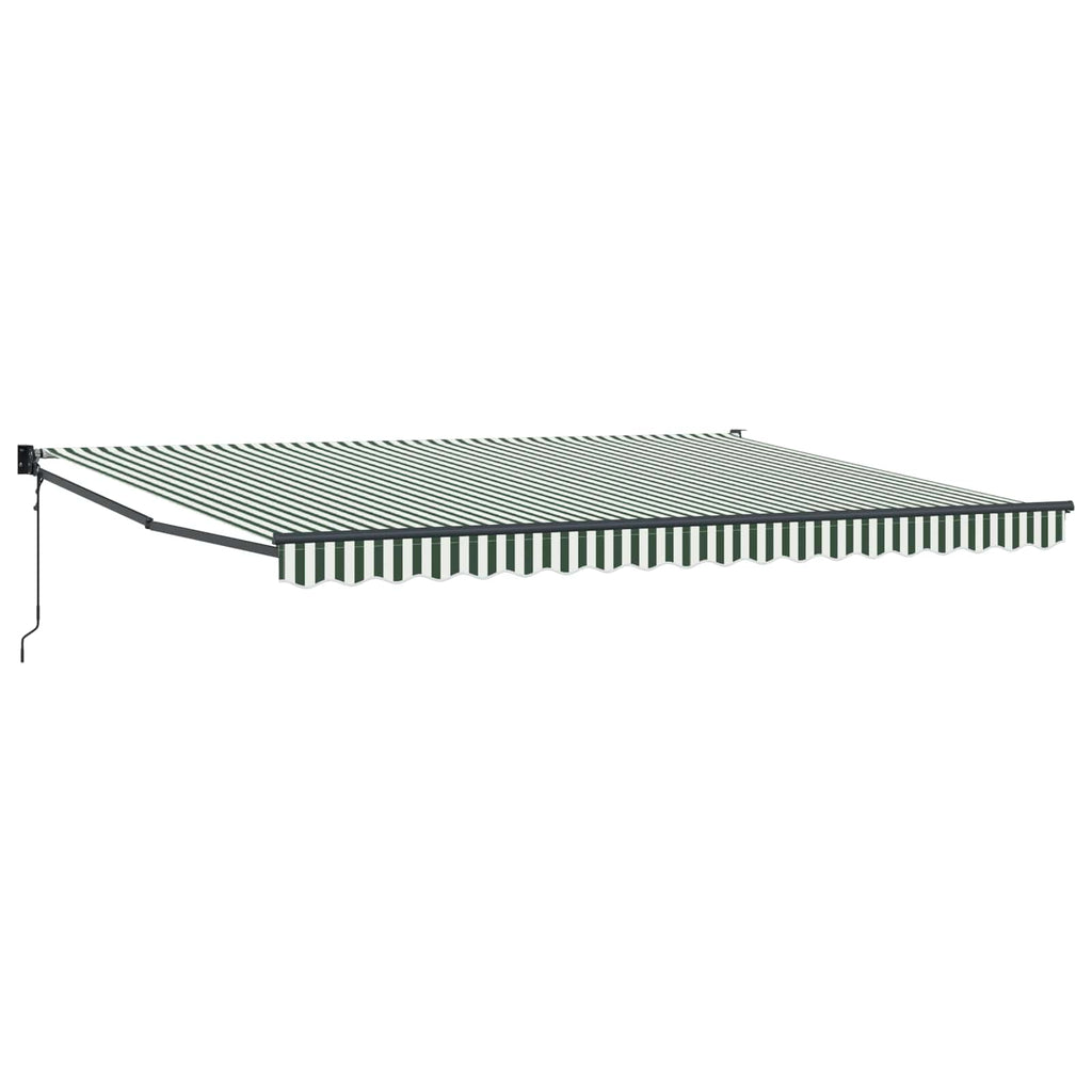 Toldo Verde y 450 x 300 x 165 cm Poliéster y metal