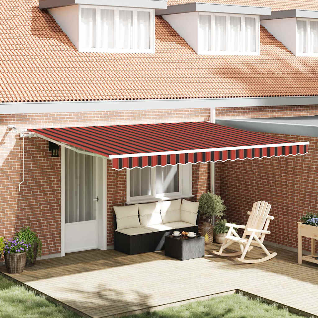 Toldo Retrátil 300 x 250 cm Poliéster e metal