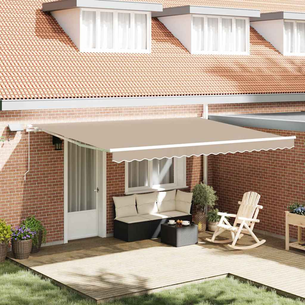 Toldo Retráctil 300 x 250 cm Tela y acero
