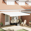 Toldo Amarillo y Naranja 500 x 300 x 165 cm Poliéster y metal