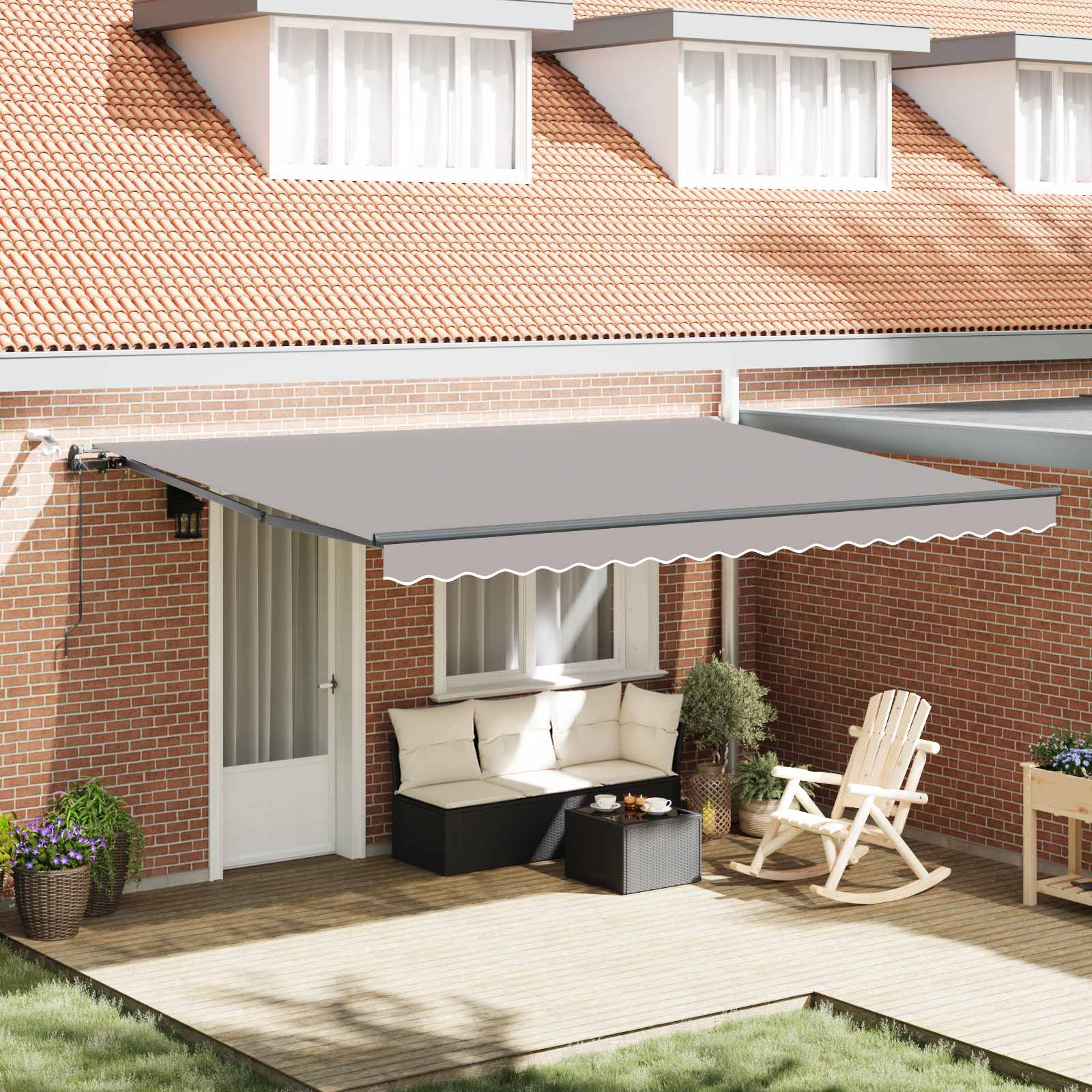 Tela de toldo 300 x 250 cm Poliéster