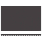 Toldo Retráctil Antracita 500 x 300 cm Poliéster y Aluminio