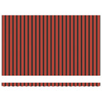 Toldo Naranja y Marrón 500 x 300 x 165 cm Poliéster y metal
