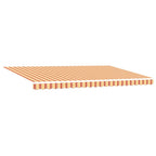 Toldo Amarillo y Naranja 500 x 300 x 165 cm Poliéster y metal
