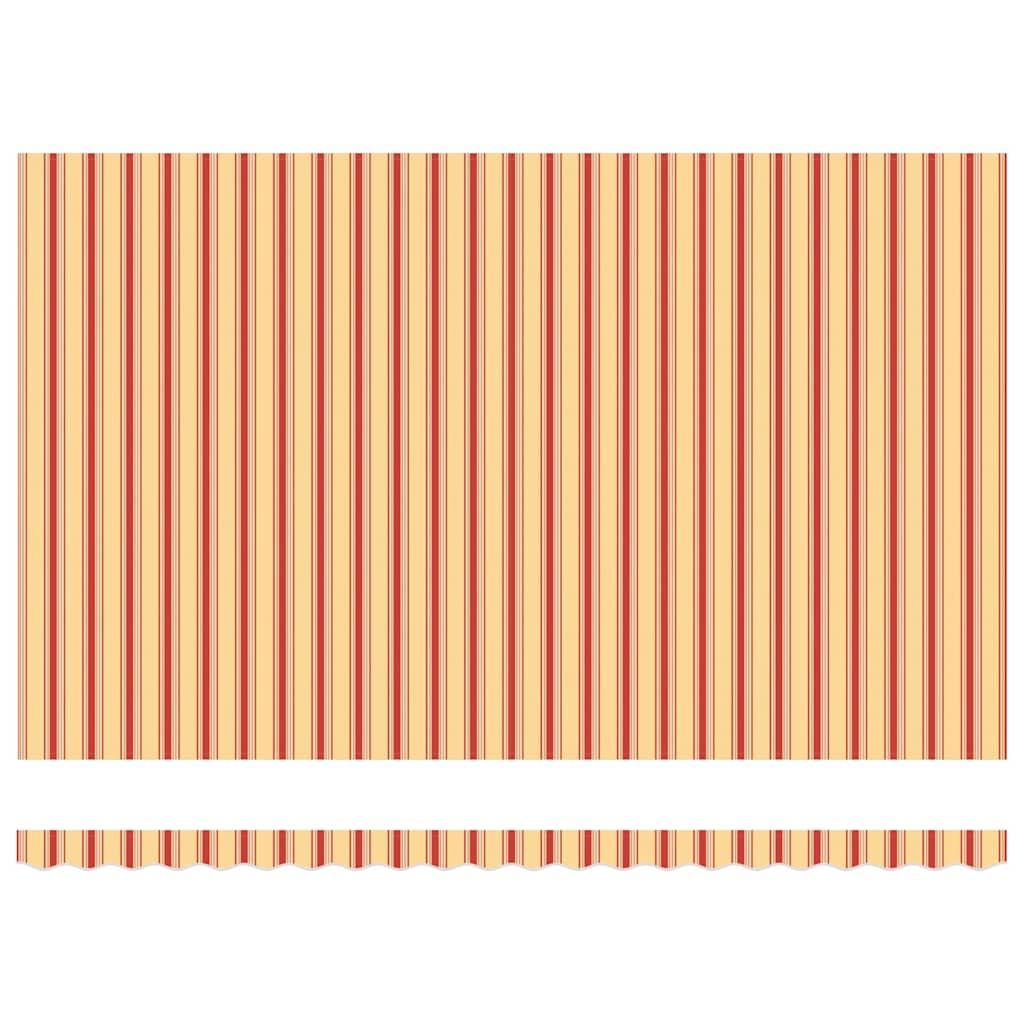 Toldo Amarillo y Naranja 500 x 300 x 165 cm Poliéster y metal