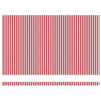 Toldo Manual Rojo y 500 x 300 x 165 cm Poliéster y metal