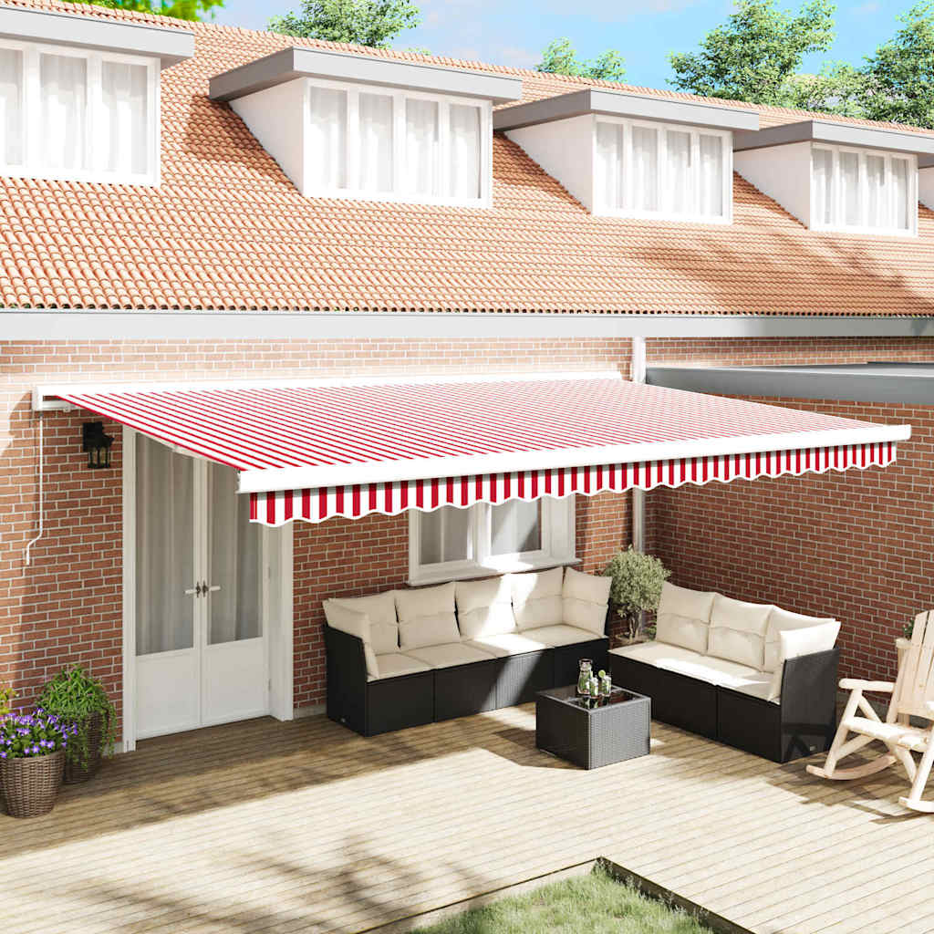 Toldo Retrátil 300 x 250 cm Tecido e Metal