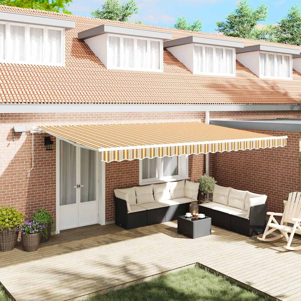 Toldo Retráctil 300 x 250 cm Tela y acero