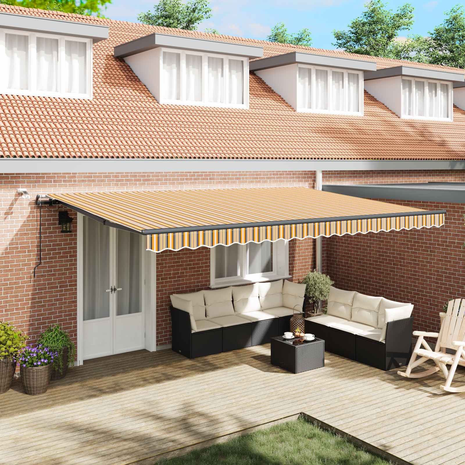 Tela de toldo 300 x 250 cm Poliéster