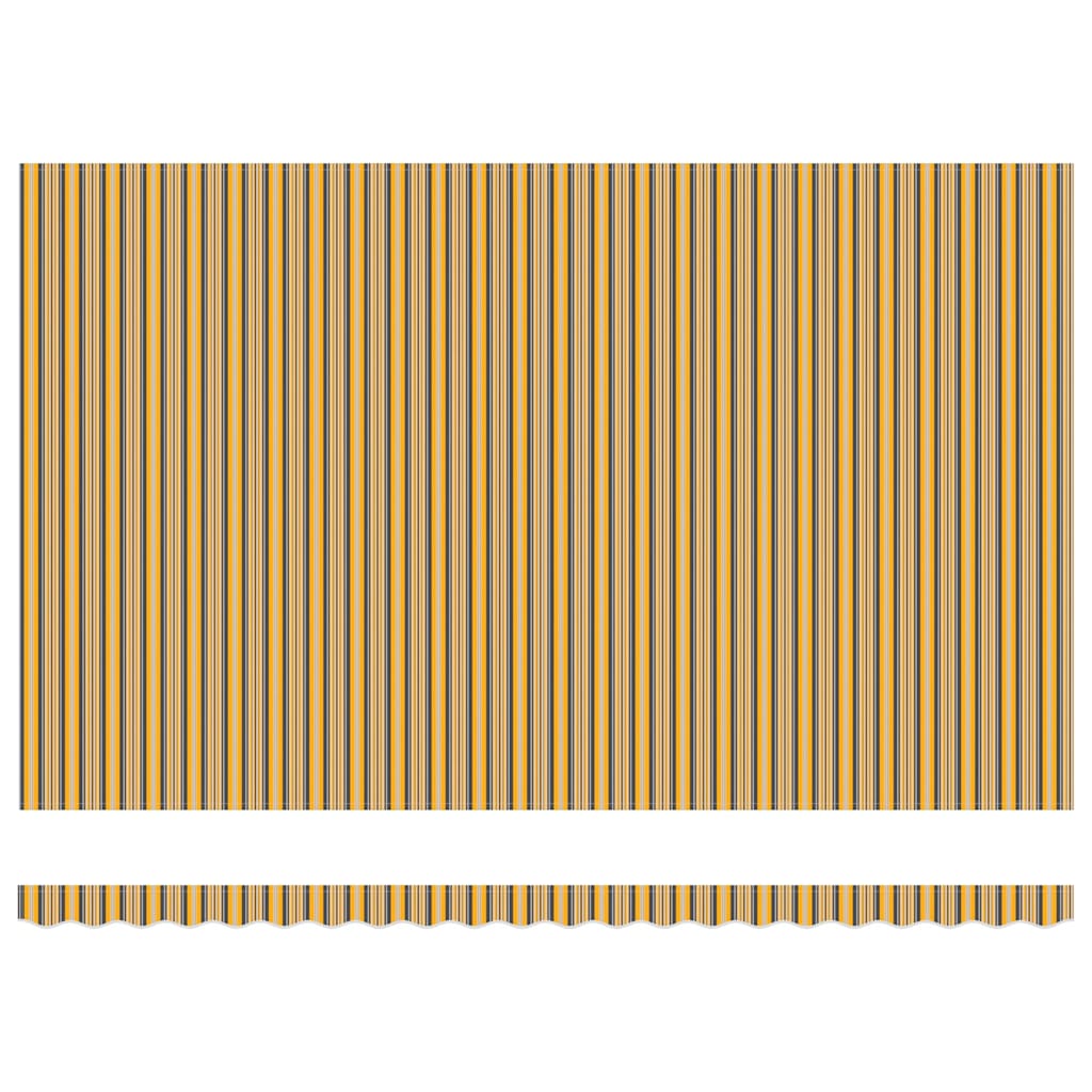 Toldo Retráctil Multicolor 500 x 300 cm Poliéster y Aluminio