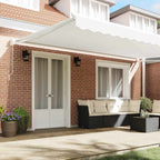 Toldo Manual 500 x 300 cm Poliéster y metal