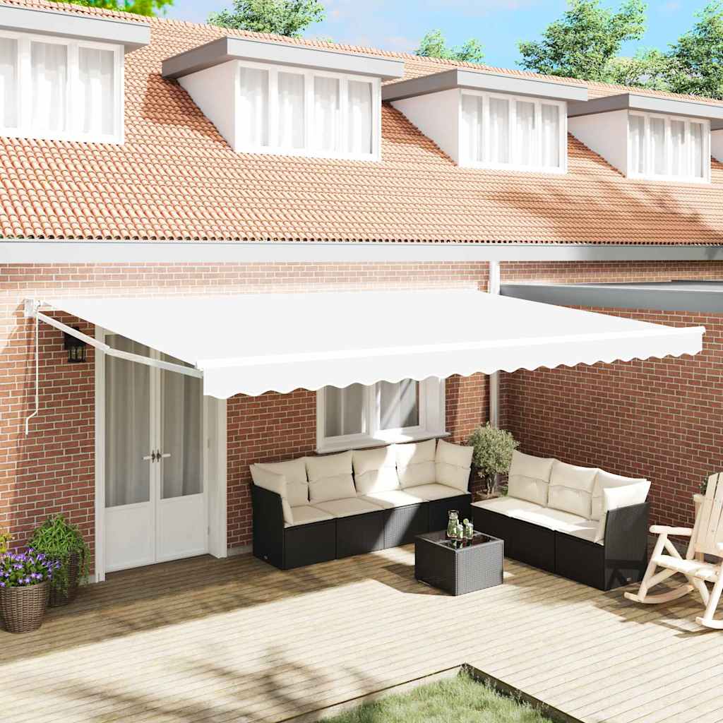 Toldo 500 x 300 cm Poliéster y metal