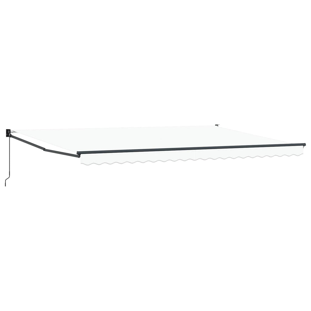 Toldo Manual 500 x 300 cm Poliéster y metal