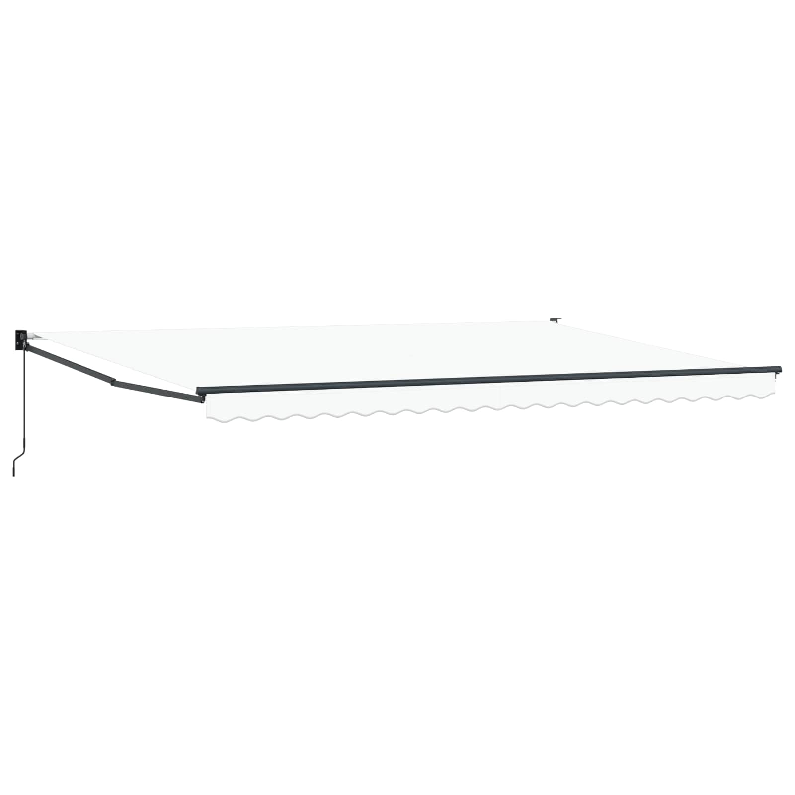 Toldo Manual 500 x 300 cm Poliéster y metal