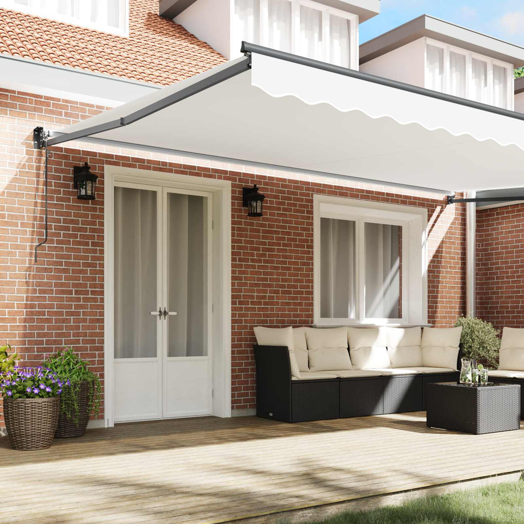 Toldo 500 x 300 cm Poliéster y metal