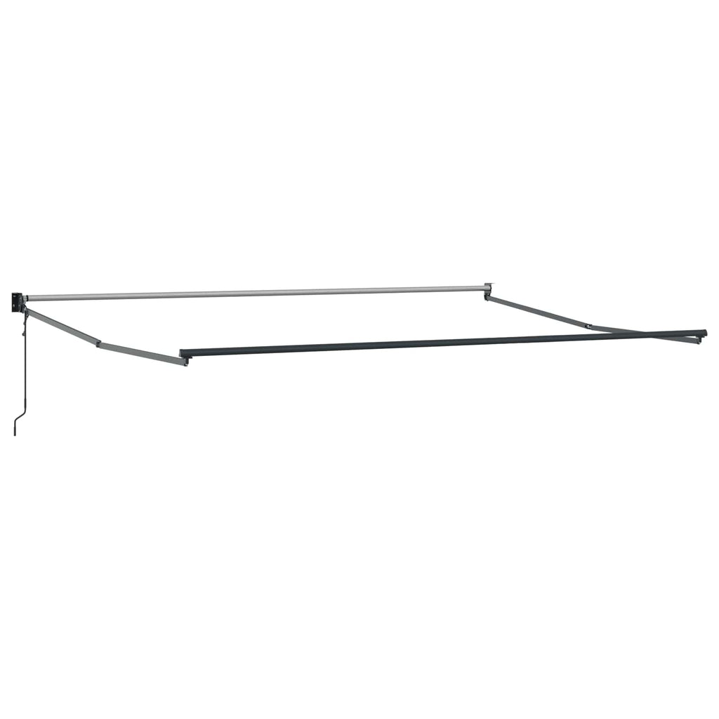 Toldo Gris Claro 500 x 300 x 165 cm Poliéster y metal