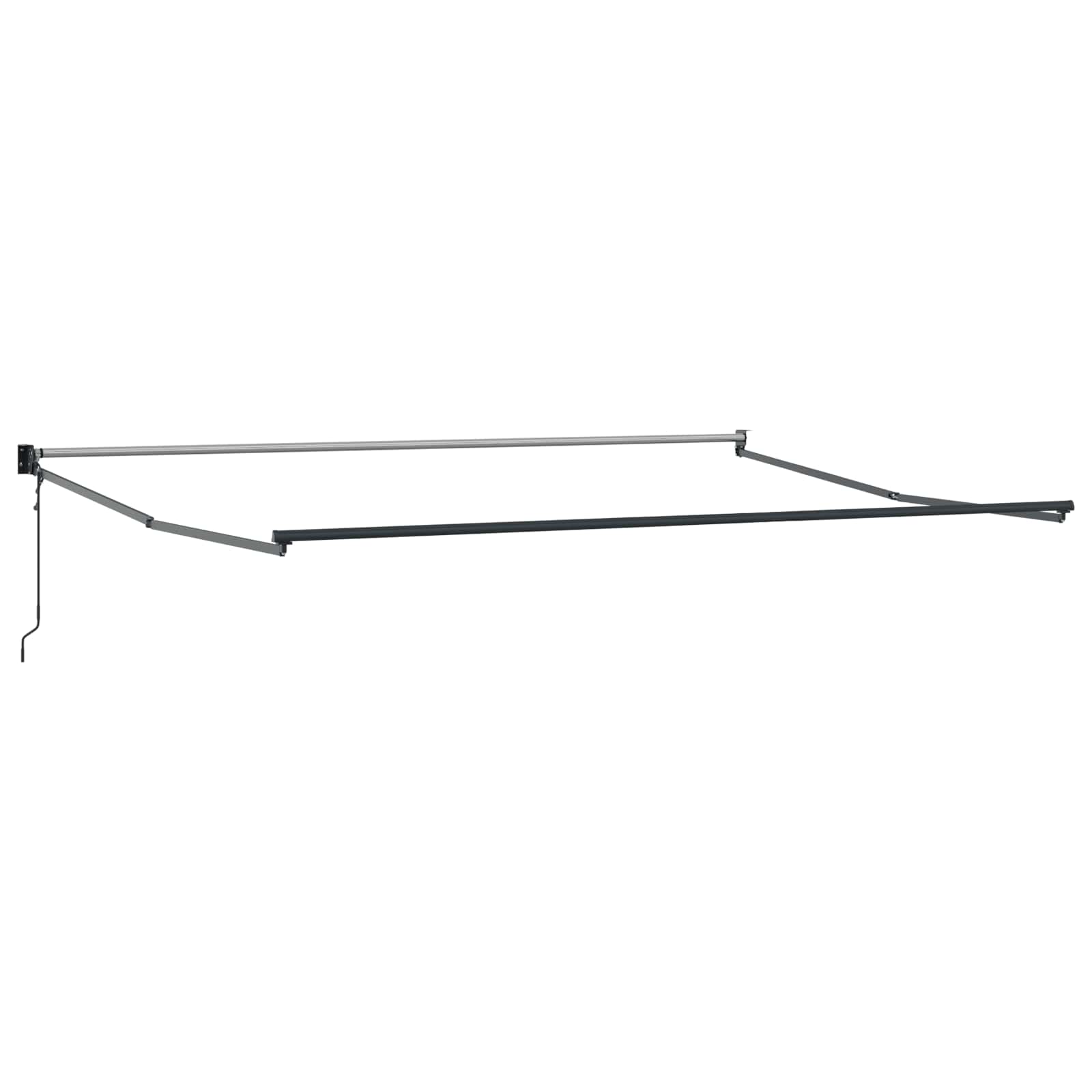 Toldo Gris Claro 500 x 300 x 165 cm Poliéster y metal