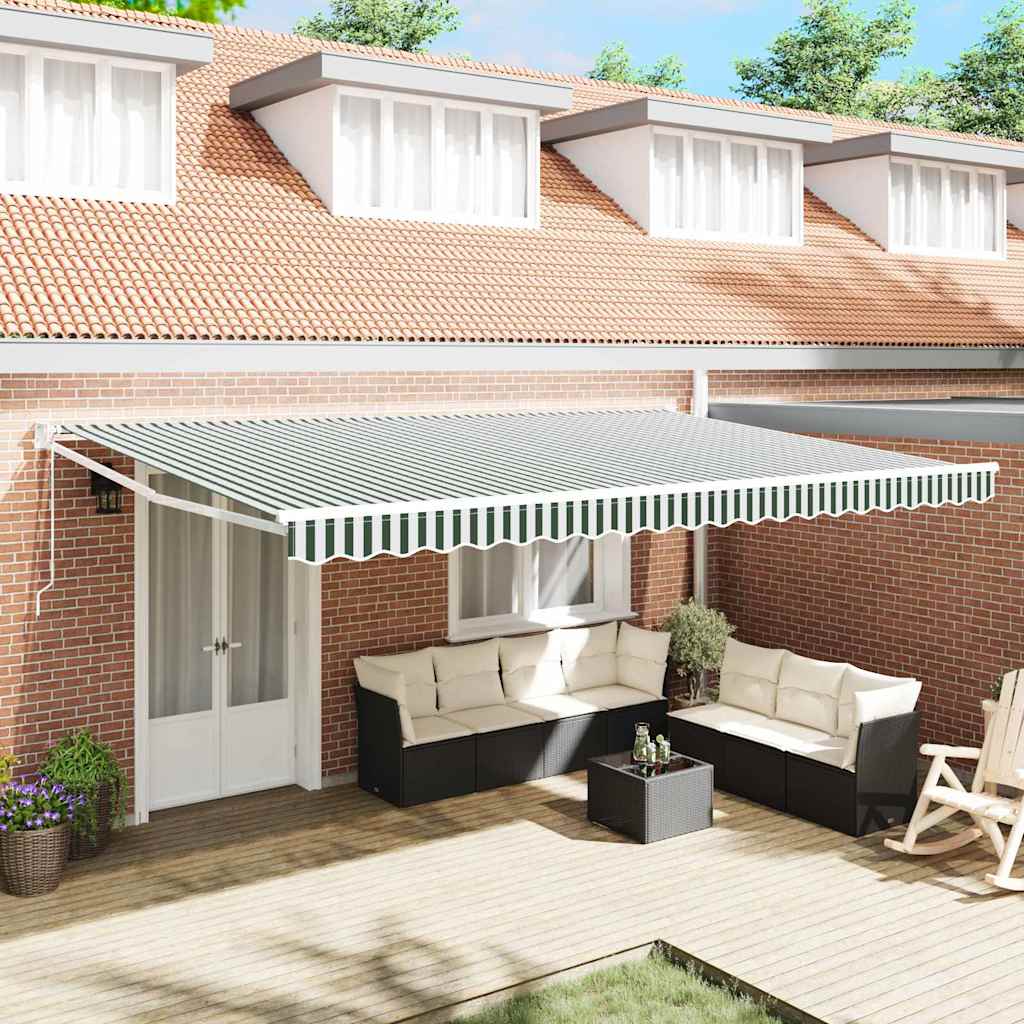 Toldo Retrátil Creme 300 x 200 cm tecido