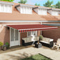Toldo Retrátil 300 x 250 cm Poliéster e metal